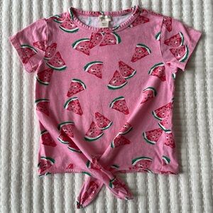 Crewcuts Pink Watermelon Slice Tee